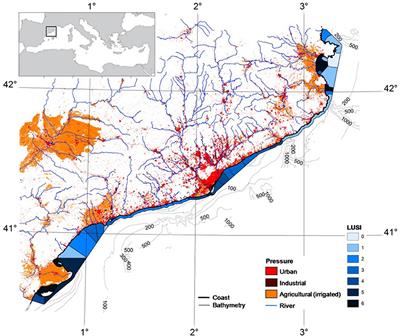 Land Uses Simplified Index (LUSI): Determining Land Pressures and Their Link With Coastal Eutrophication